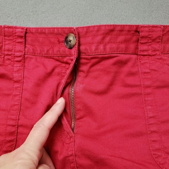 Ann Taylor Red Mini Skirt - Picture 4 of 7